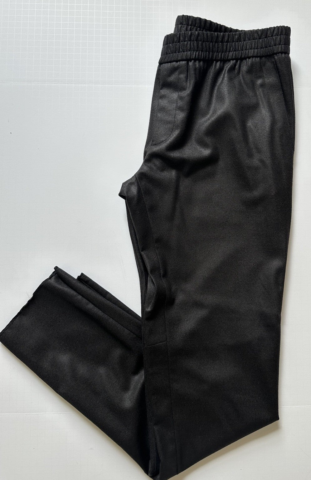 Armani Collezioni Mens Black Casual Pants Size 40 US U1P740 $695 Italy NWT