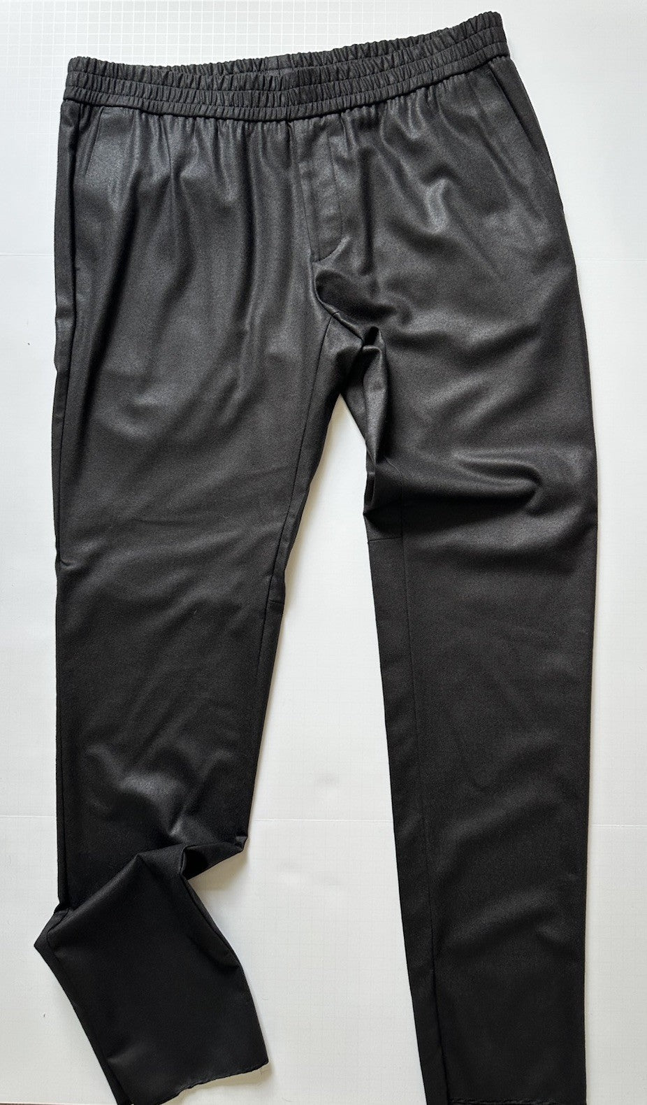 Armani Collezioni Mens Black Casual Pants Size 40 US U1P740 $695 Italy NWT