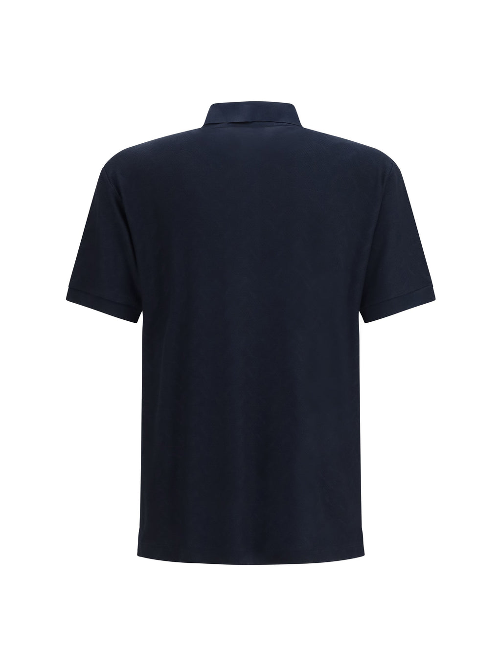 Giorgio Armani Men Viscose And Polyester Polo Shirt